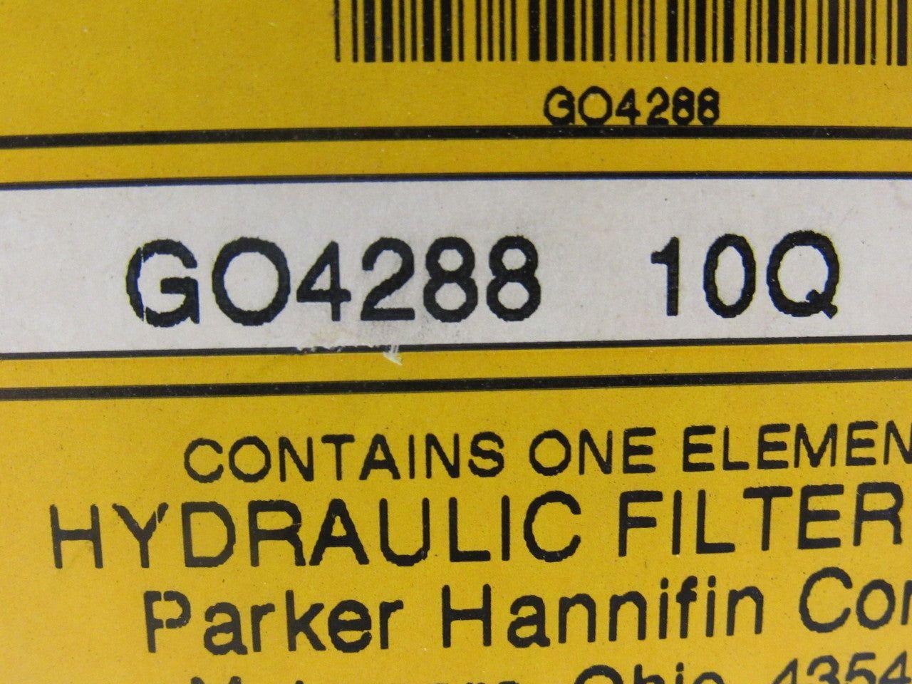 Parker G04288 Pleated Hydraulic Filter Cartridge New In Box 10 Micron