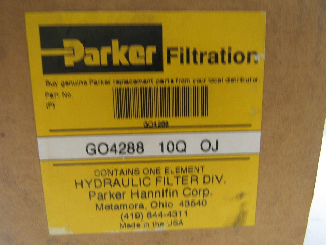 Parker G04288 Pleated Hydraulic Filter Cartridge New In Box 10 Micron