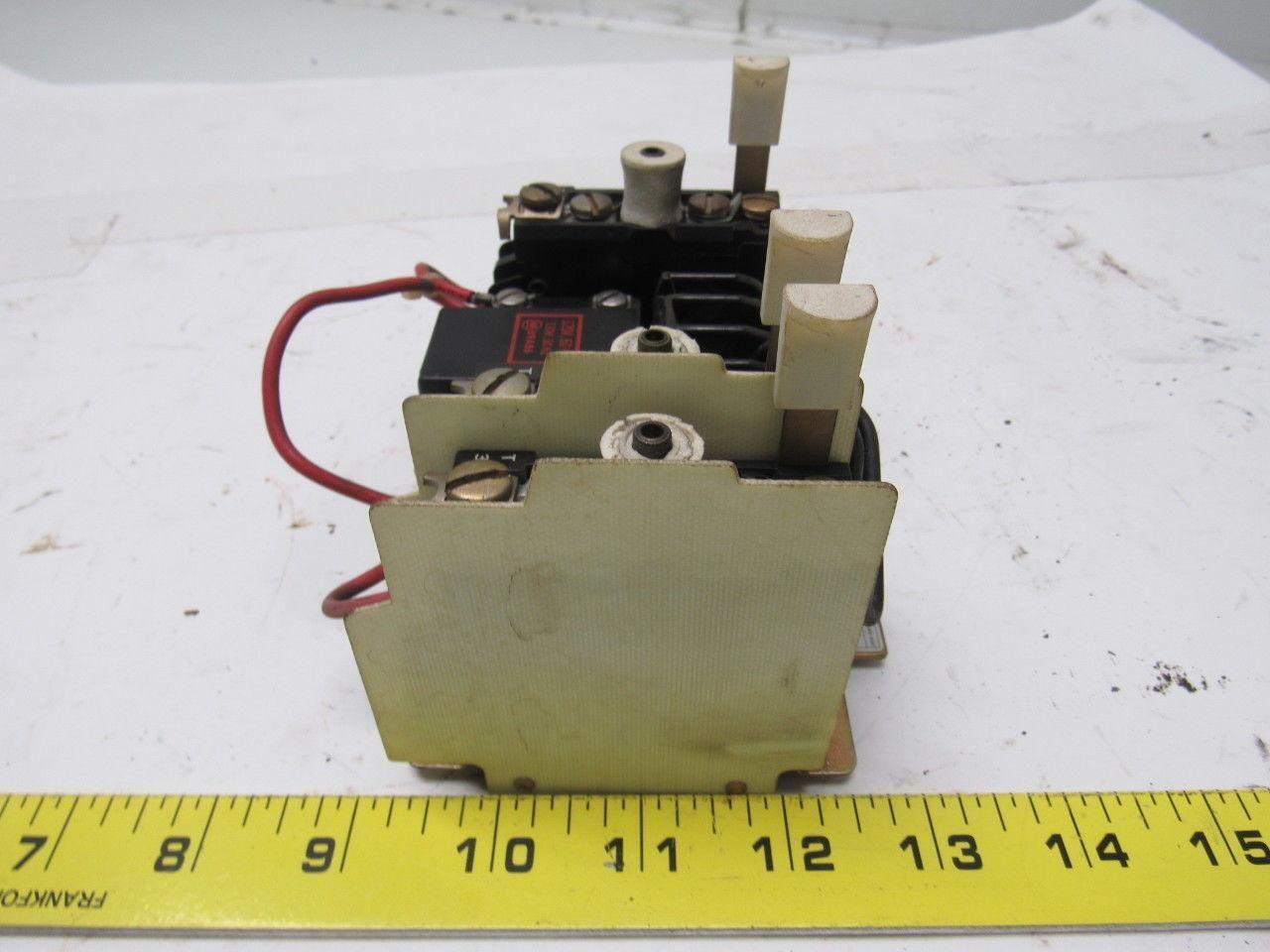 ALLEN BRADLEY 709-T0DX221 Ser K Size 00 Motor Starter Bul.709 3 Ph 2HP Max