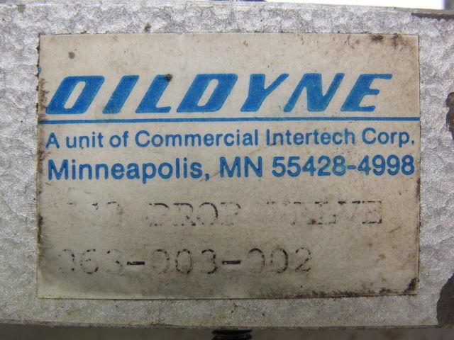 Oildyne 063-003-002 Hydraulic Directional Control Valve 24V