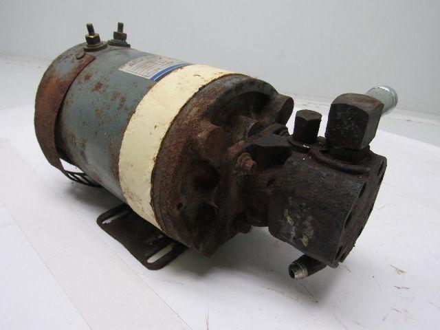 Ohio Electric B-481228X7832 36VDC .8HP 1660 RPM Motor With Oil Pump Attachment