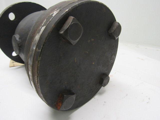 OIC 1124 2-1/2" CI Swing Check Valve 7" Flange Mount Class 125 Bronze Trim Used