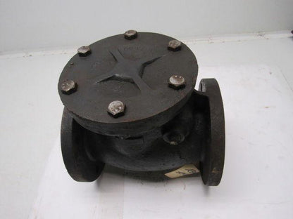 Walworth 3" Cast Iron Swing Check Valve 125S 200 WOG C322 7-1/2" Flange Mount