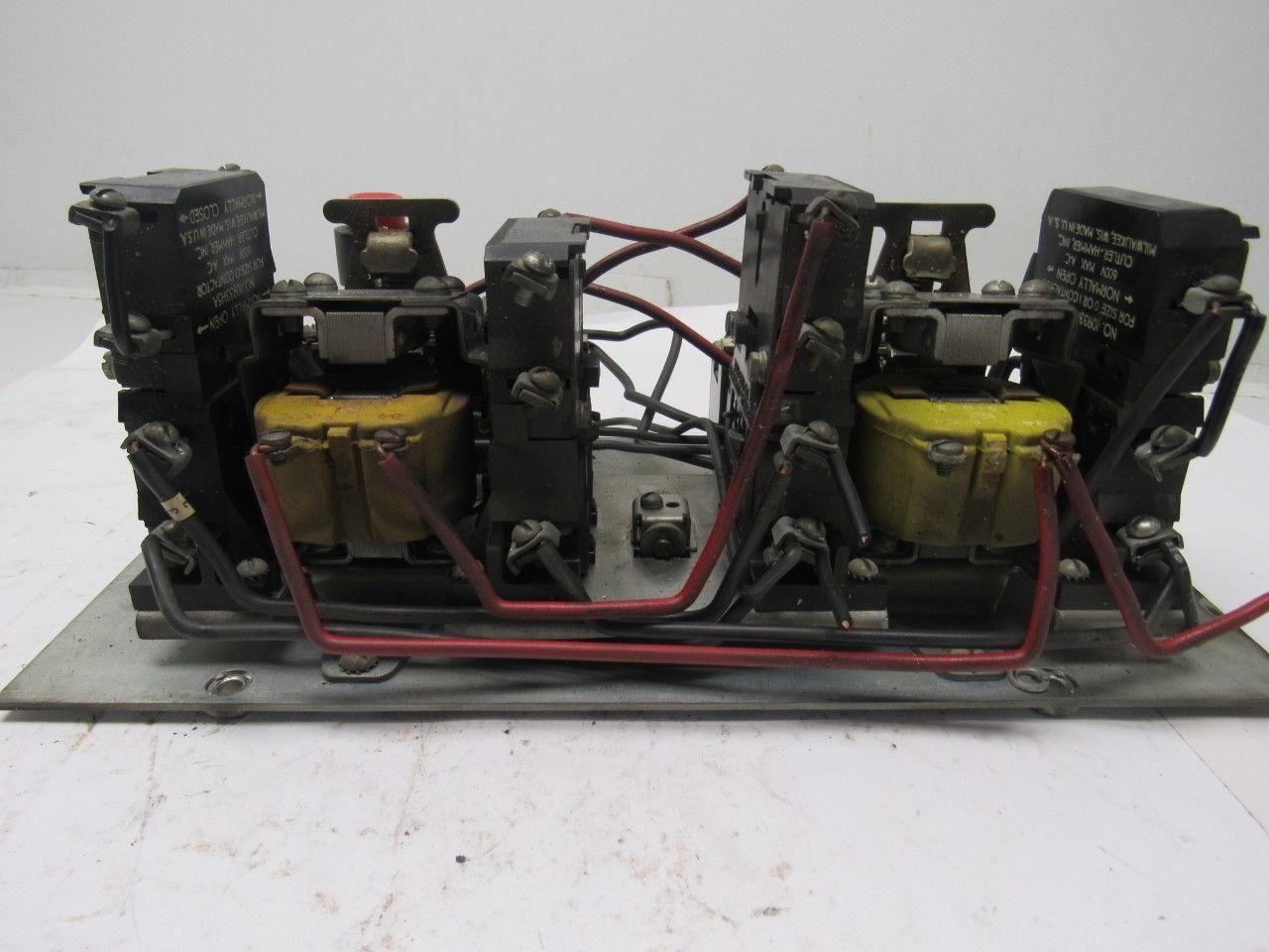 Cutler-Hammer 9739H1111A Size 0 Reversing Contactor Coils Overload