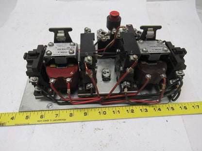 Cutler Hammer 9656H67G Size 0 Reversing Contactors Coil Overload