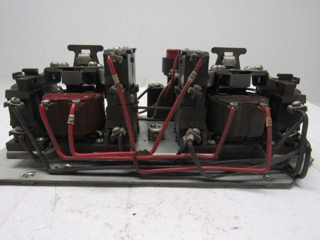 Cutler Hammer 9656H67G Size 0 Reversing Contactors Coil Overload