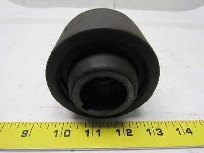 Sier-Bath Model 7/8 Continuous Sleeve Flexible Gear Coupling 1-1/4" Bore Used