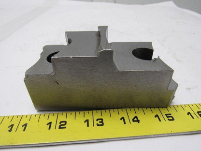 Cushman 0 05-201454 Lathe Chuck Top Jaws Pointed 4-3/8" X 2" X 1-3/4" Lot Of 3