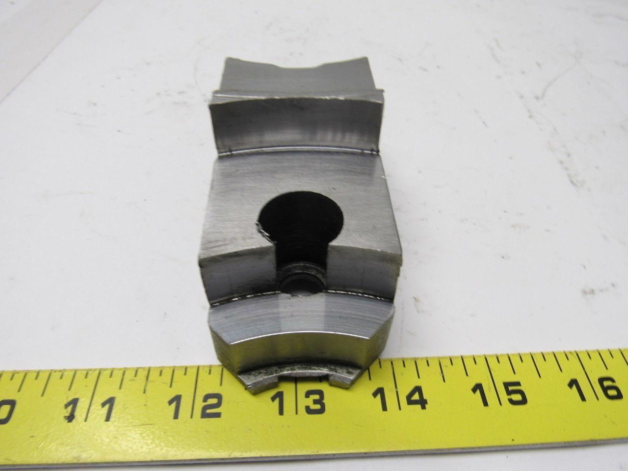 Cushman 0 05-201454 Lathe Chuck Top Jaws Pointed 4-3/8" X 2" X 1-3/4" Lot Of 3