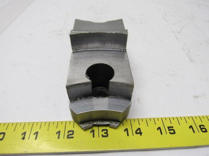 Cushman 0 05-201454 Lathe Chuck Top Jaws Pointed 4-3/8" X 2" X 1-3/4" Lot Of 3