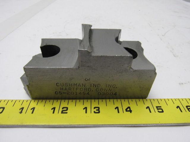 Cushman 0 05-201454 Lathe Chuck Top Jaws Pointed 4-3/8" X 2" X 1-3/4" Lot Of 3