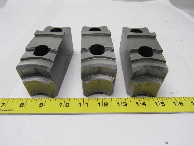 Cushman 05-201466 Lathe Chuck Jaws Pointed 4-7/8" X 2-5/16" X 1-3/4" Lot Of 3