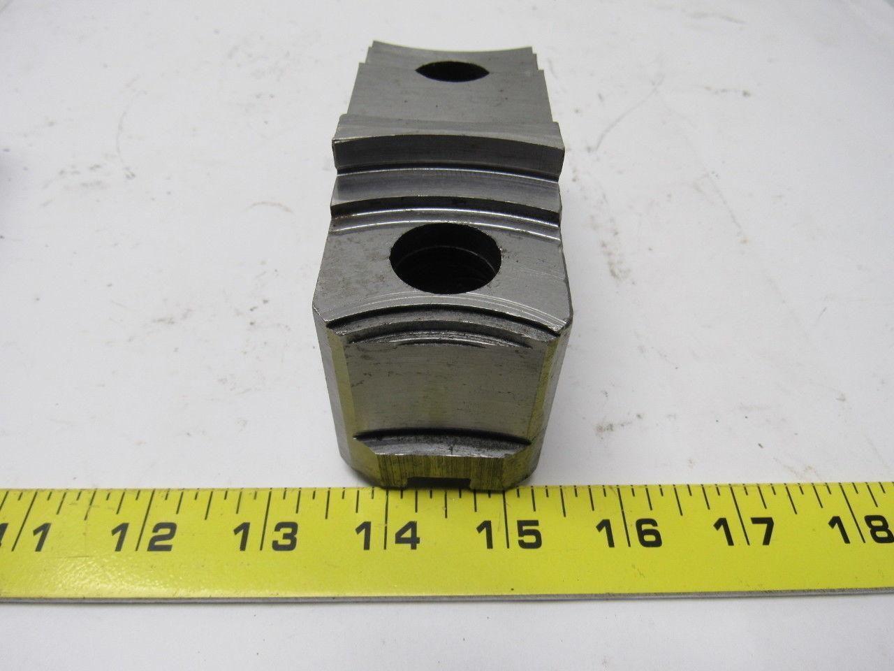 Cushman 05-201466 Lathe Chuck Jaws Pointed 4-7/8" X 2-5/16" X 1-3/4" Lot Of 3