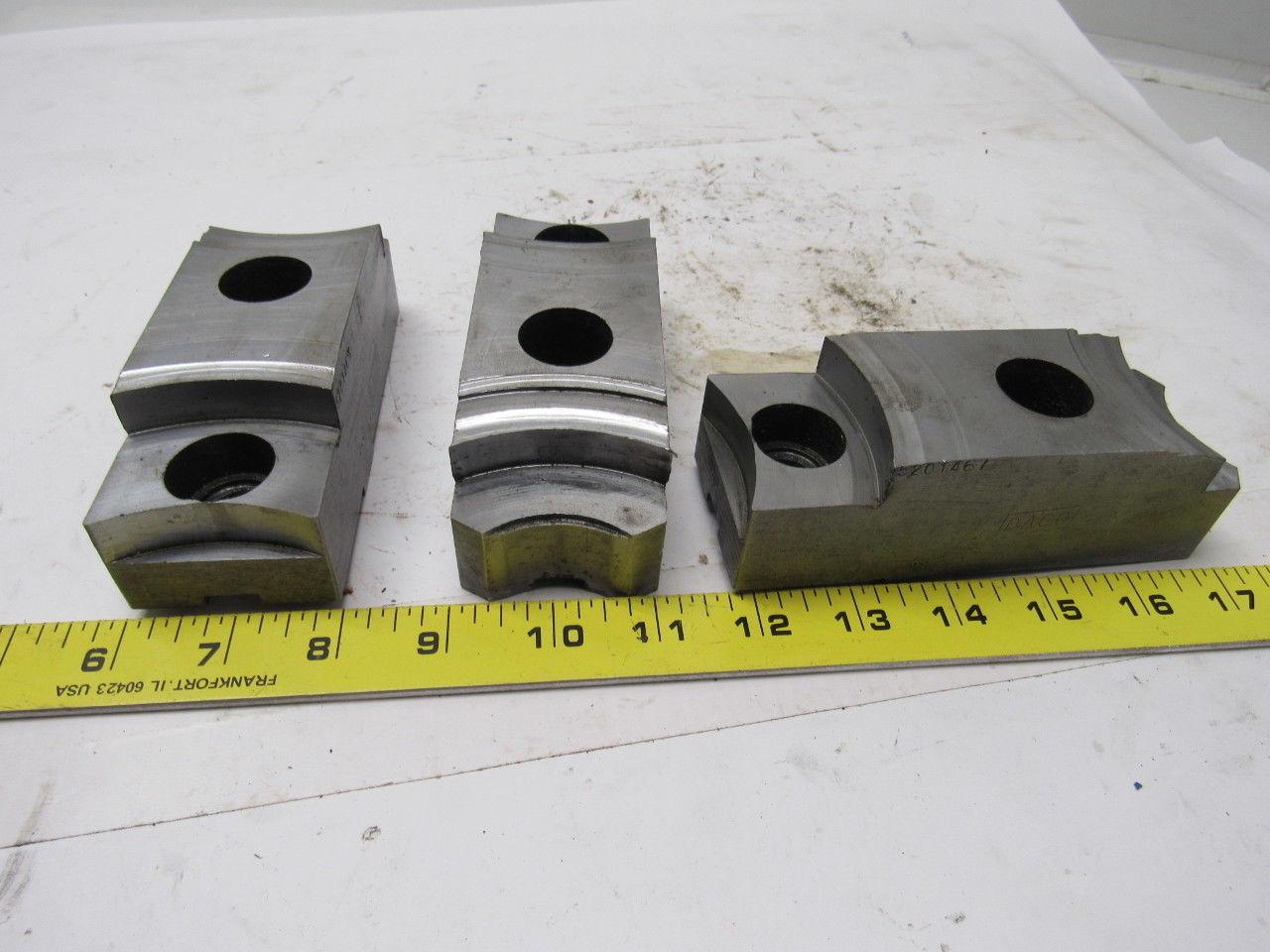 Daco 05-201467 Lathe Chuck Jaws Pointed 5-3/8" X 1-5/8" X 1-3/4" Lot Of 3