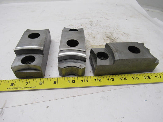 Daco 05-201467 Lathe Chuck Jaws Pointed 5-3/8" X 1-5/8" X 1-3/4" Lot Of 3