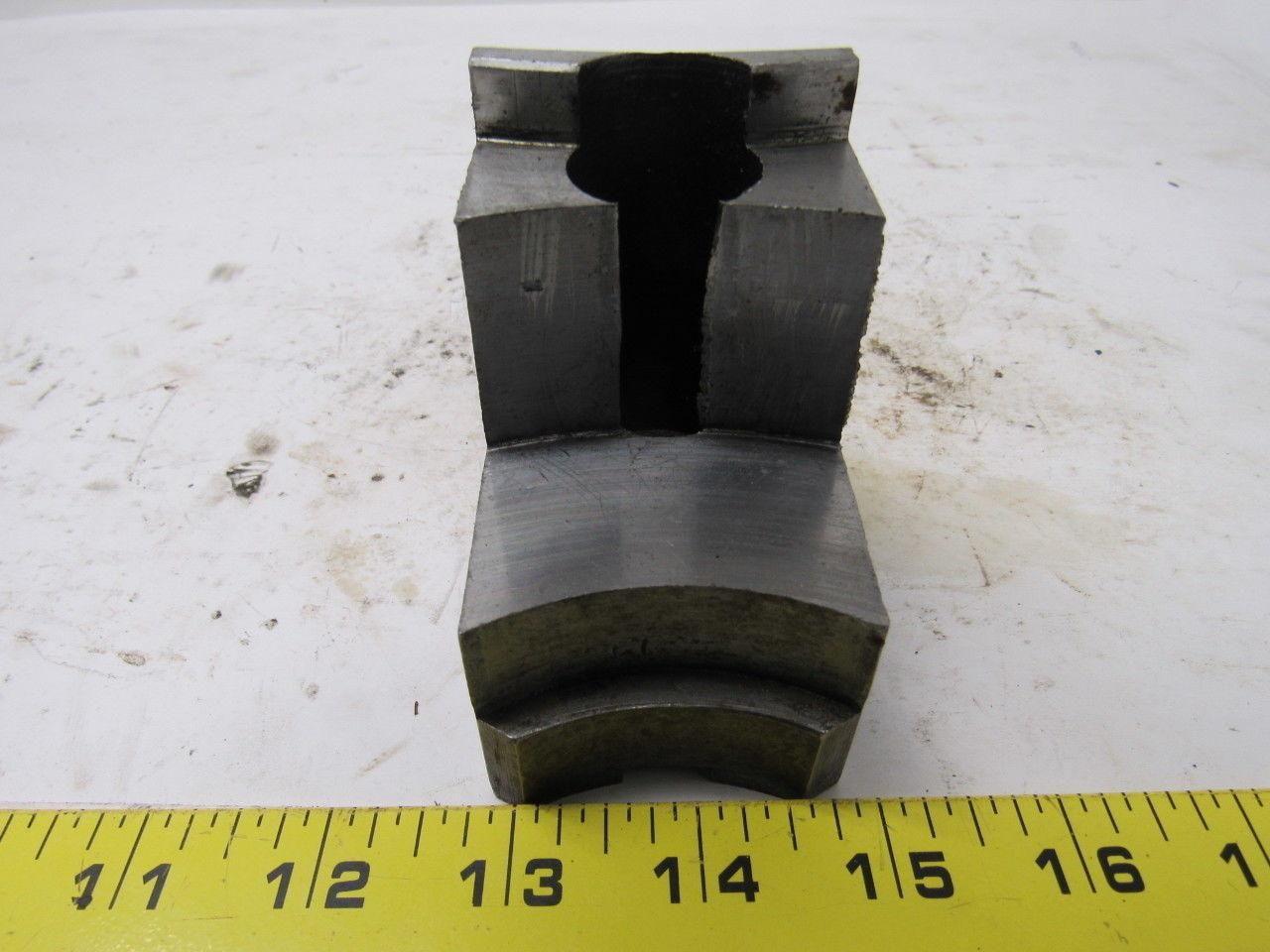 Jergens 15252 Lathe Chuck Top Jaws Pointed 5-1/4" X 3-1/4" X 2" Lot Of 3