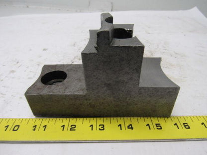 Jergens 15252 Lathe Chuck Top Jaws Pointed 5-1/4" X 3-1/4" X 2" Lot Of 3