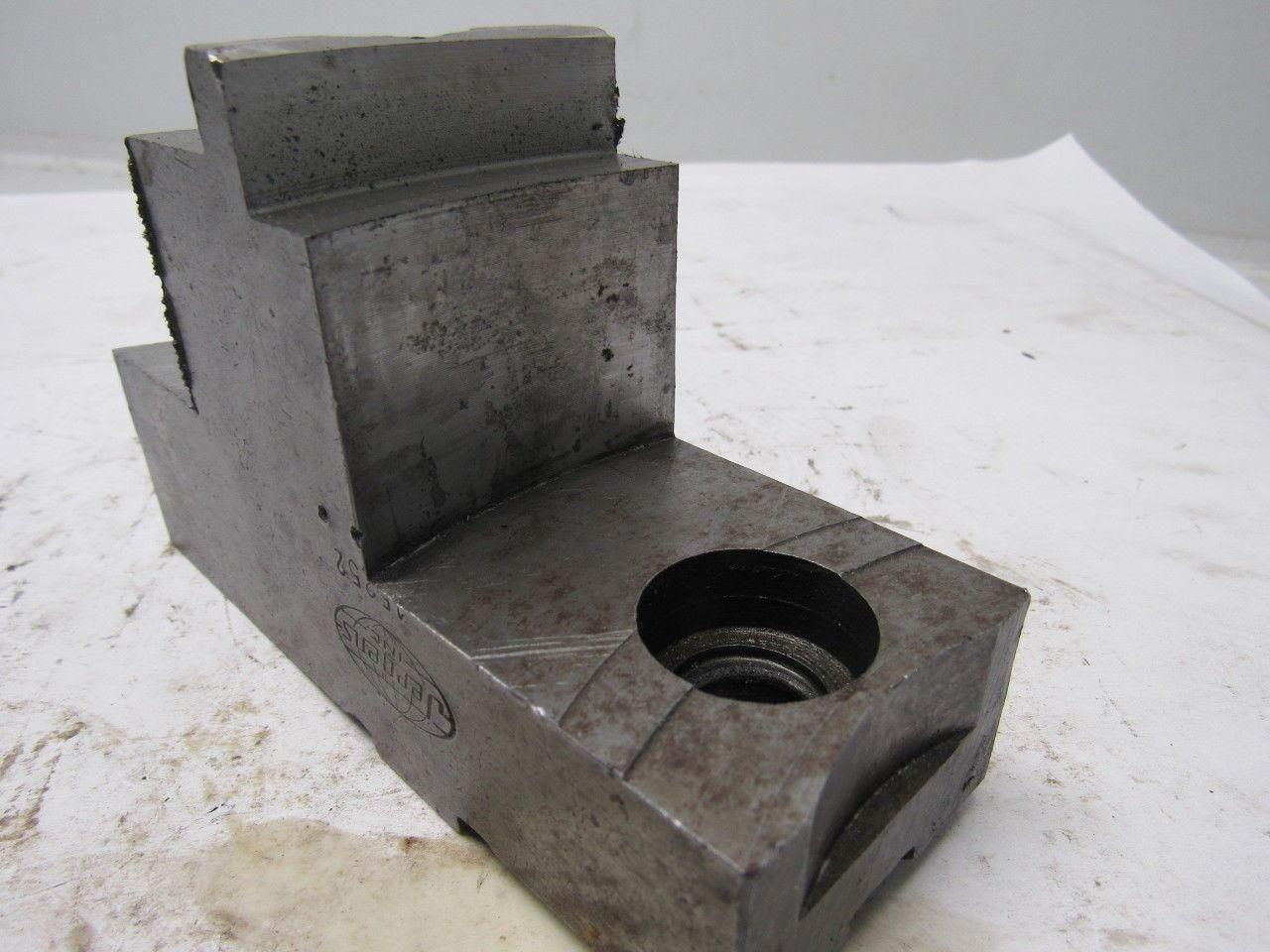 Jergens 15252 Lathe Chuck Top Jaws Pointed 5-1/4" X 3-1/4" X 2" Lot Of 3