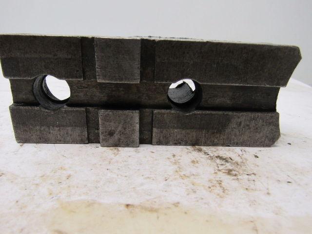 Jergens 15252 Lathe Chuck Top Jaws Pointed 5-1/4" X 3-1/4" X 2" Lot Of 3