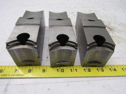 Cushman 05-201466 Lathe Chuck Top Jaws Pointed 5-3/8" X 2-1/4" X 1-3/4" Lot Of 3