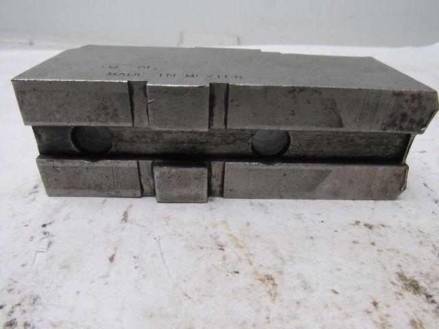 Cushman 05-201466 Lathe Chuck Top Jaws Pointed 5-3/8" X 2-1/4" X 1-3/4" Lot Of 3