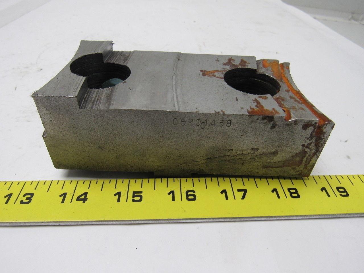 05-201458 Lathe Chuck Top Jaws 5-1/16" X 1-11/16" X 2-1/2" Lot Of 3