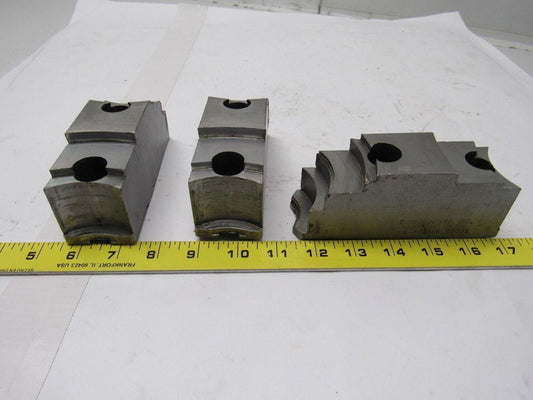 Cushman 05-201466 Lathe Chuck Top Jaws 5-1/2" X 2-1/4" X 1-3/4" Lot Of 3