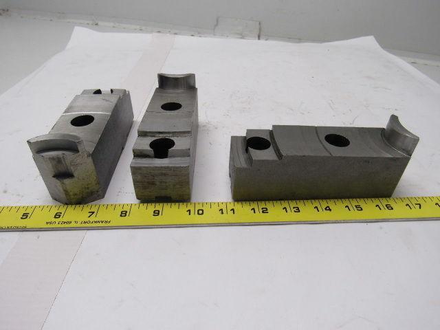 Daco 05-201466 Lathe Chuck Top Jaws 5-3/4" X 2-1/2" X 1-3/4" Lot Of 3