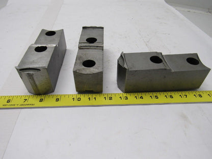 Daco 05-2Q1466 Lathe Chuck Top Jaws 5-5/8" X 2-1/4" X 1-3/4" Lot Of 3