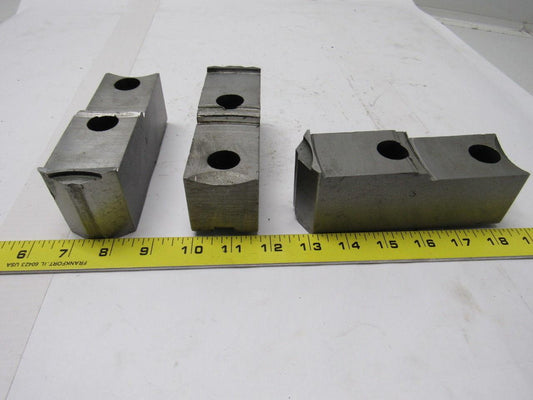 Daco 05-2Q1466 Lathe Chuck Top Jaws 5-5/8" X 2-1/4" X 1-3/4" Lot Of 3