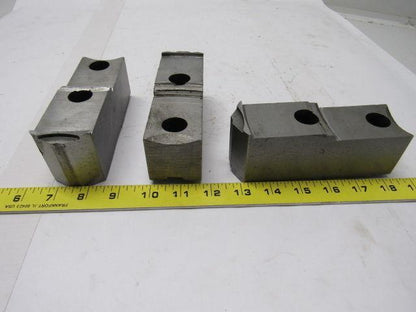Daco 05-2Q1466 Lathe Chuck Top Jaws 5-5/8" X 2-1/4" X 1-3/4" Lot Of 3