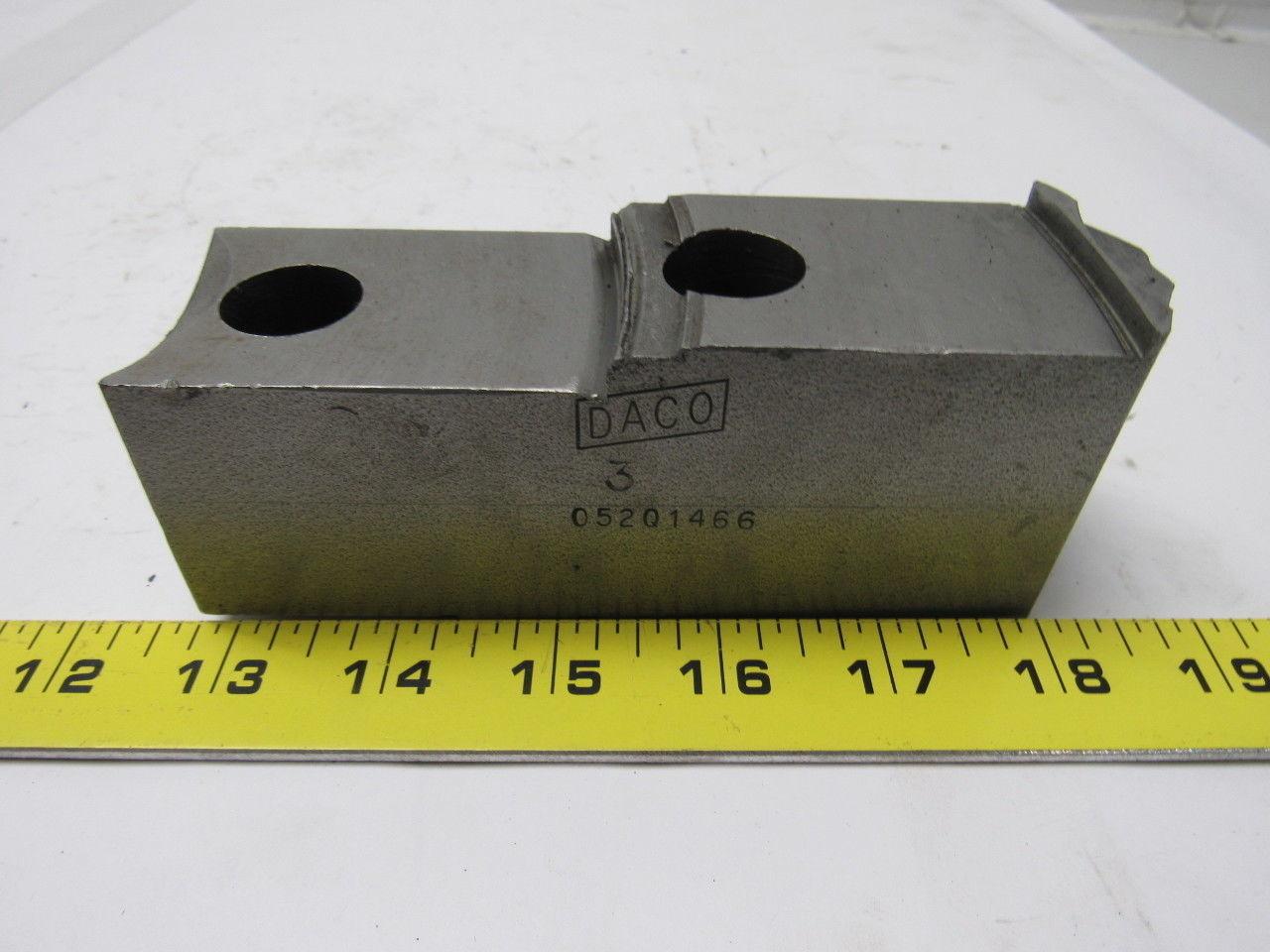 Daco 05-2Q1466 Lathe Chuck Top Jaws 5-5/8" X 2-1/4" X 1-3/4" Lot Of 3