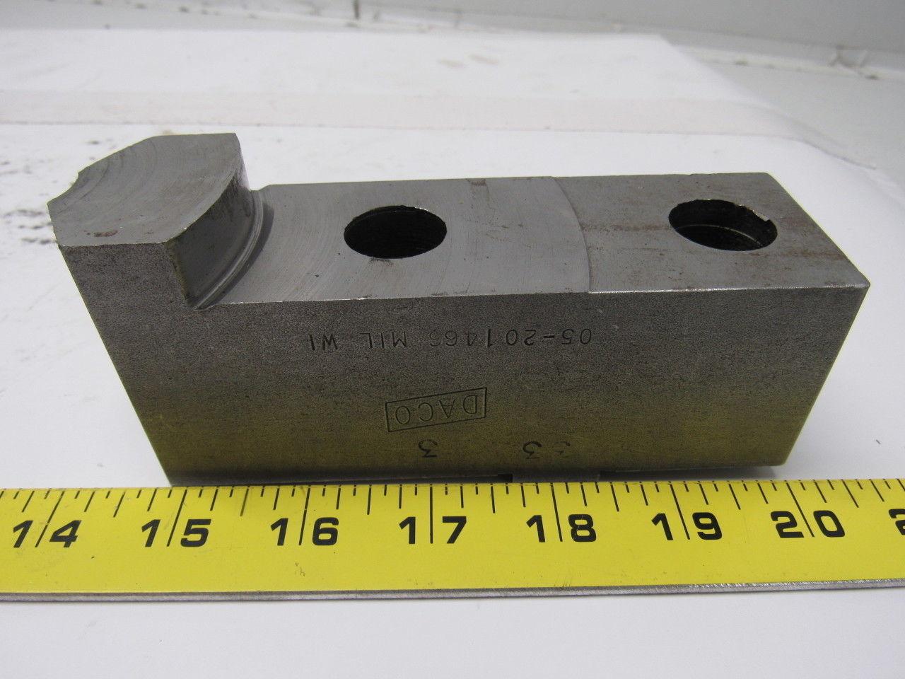Daco 05-201466 Lathe Chuck Top Jaws 5-3/4" X 2-3/8" X 1-3/4" Lot Of 3