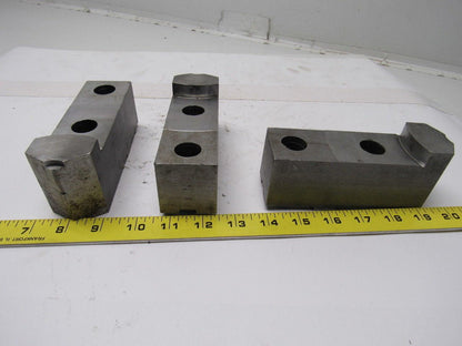 Daco 05-201466 Lathe Chuck Top Jaws 5-3/4" X 2-3/8" X 1-3/4" Lot Of 3