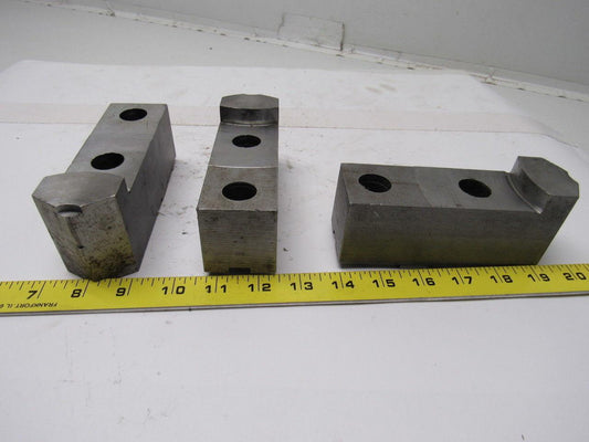 Daco 05-201466 Lathe Chuck Top Jaws 5-3/4" X 2-3/8" X 1-3/4" Lot Of 3