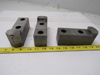 Daco 05-201466 Lathe Chuck Top Jaws 5-3/4" X 2-3/8" X 1-3/4" Lot Of 3