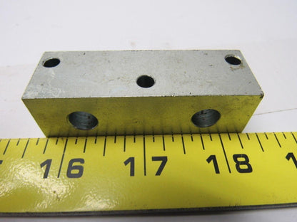 Lincoln Industrial Modular Lube Divider Valve End Section Lot of 2