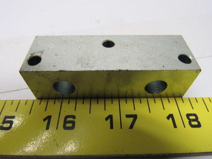 Lincoln Industrial Modular Lube Divider Valve End Section Lot of 2
