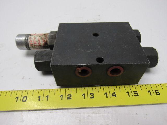 Trabon Lubrication Manifold Block W/Posi-Flex