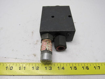 Trabon Lubrication Manifold Block W/Posi-Flex
