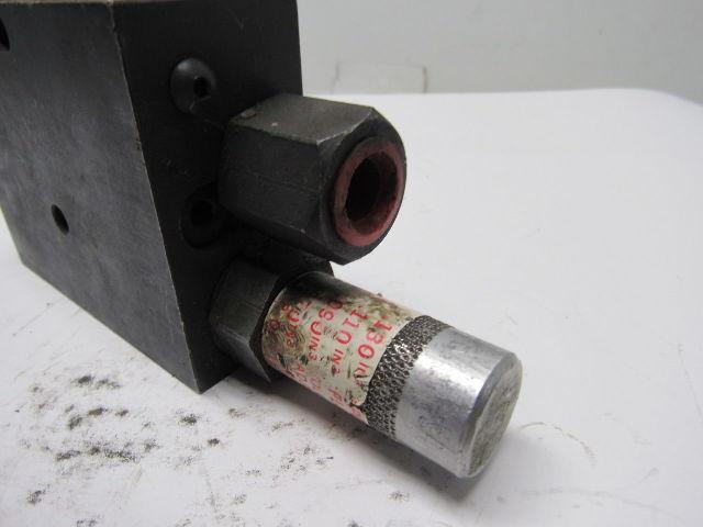Trabon Lubrication Manifold Block W/Posi-Flex