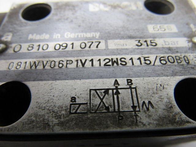 Bosch 081WV06P1V112WS115/60B0 115V/60Hz 4 Way Solenoid Valve