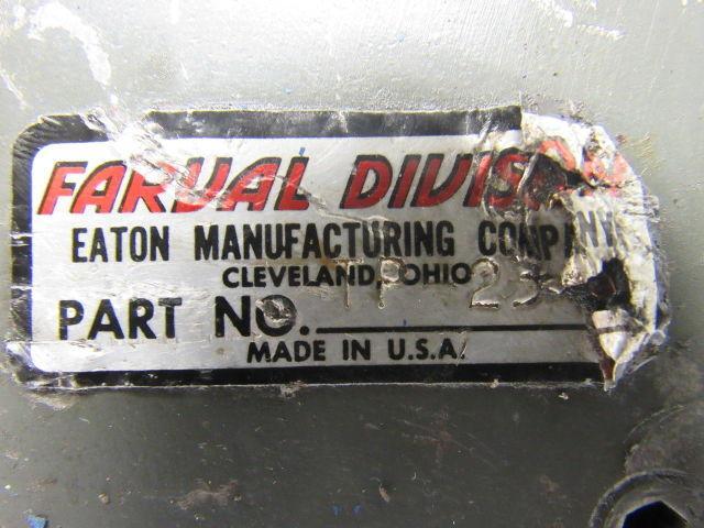Farval TP-23 Central Pumping Station Pneumatic Pump 200 PSI Max