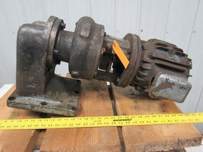 ALLIS CHALMERS 3"X3"SS-HV Centrifugal Pump 4"Imp. 1HP Cont.220/440V 3Ph 60Hz