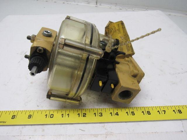Master Pneumatic A6404 Single Point Lubricator 1/2" NPT Ports