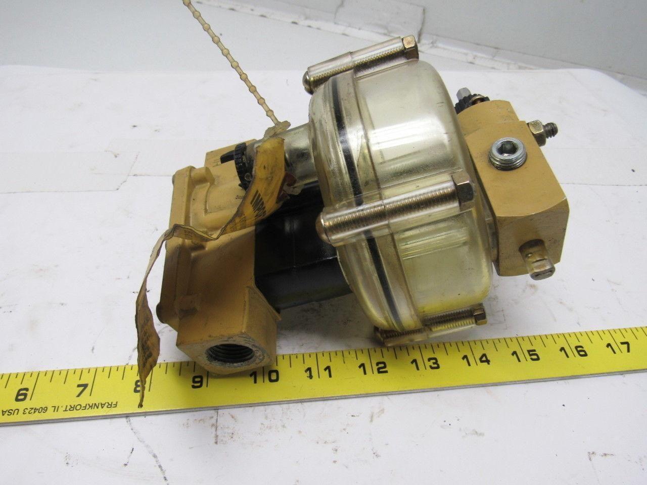 Master Pneumatic A6404 Single Point Lubricator 1/2" NPT Ports