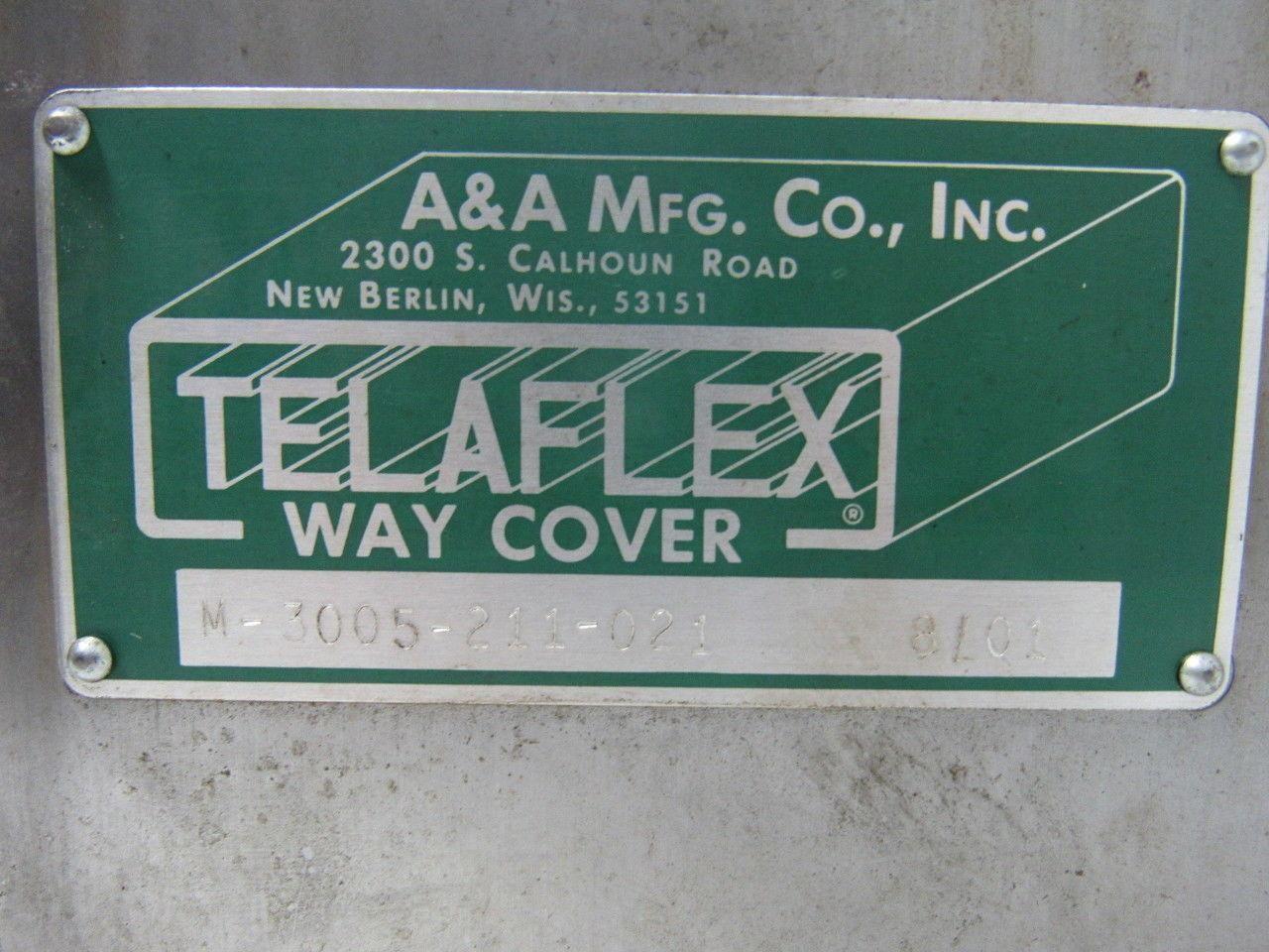 A&A MFG TELAFLEX DYNATECT M-3005-211-021 Telescopic Steel Way Cover
