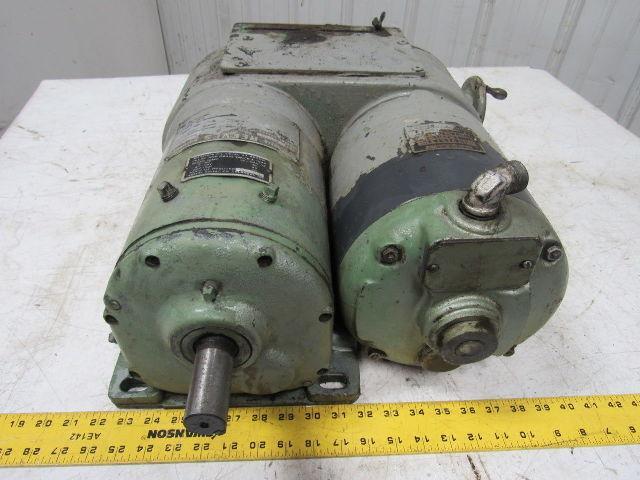 REEVES MOTODRIVE 112-E-18 Vari Speed Drive Parallel 3/4HP 21-84RPM 27.8:1