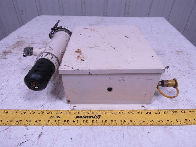 10" X 12" X 5" Central Lubrication Control Panel W/Filenco Air Dryer