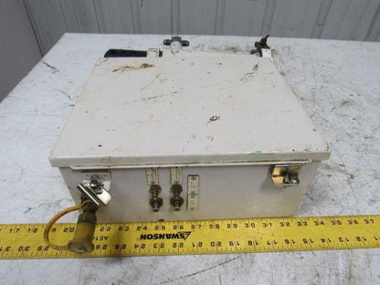 10" X 12" X 5" Central Lubrication Control Panel W/Filenco Air Dryer